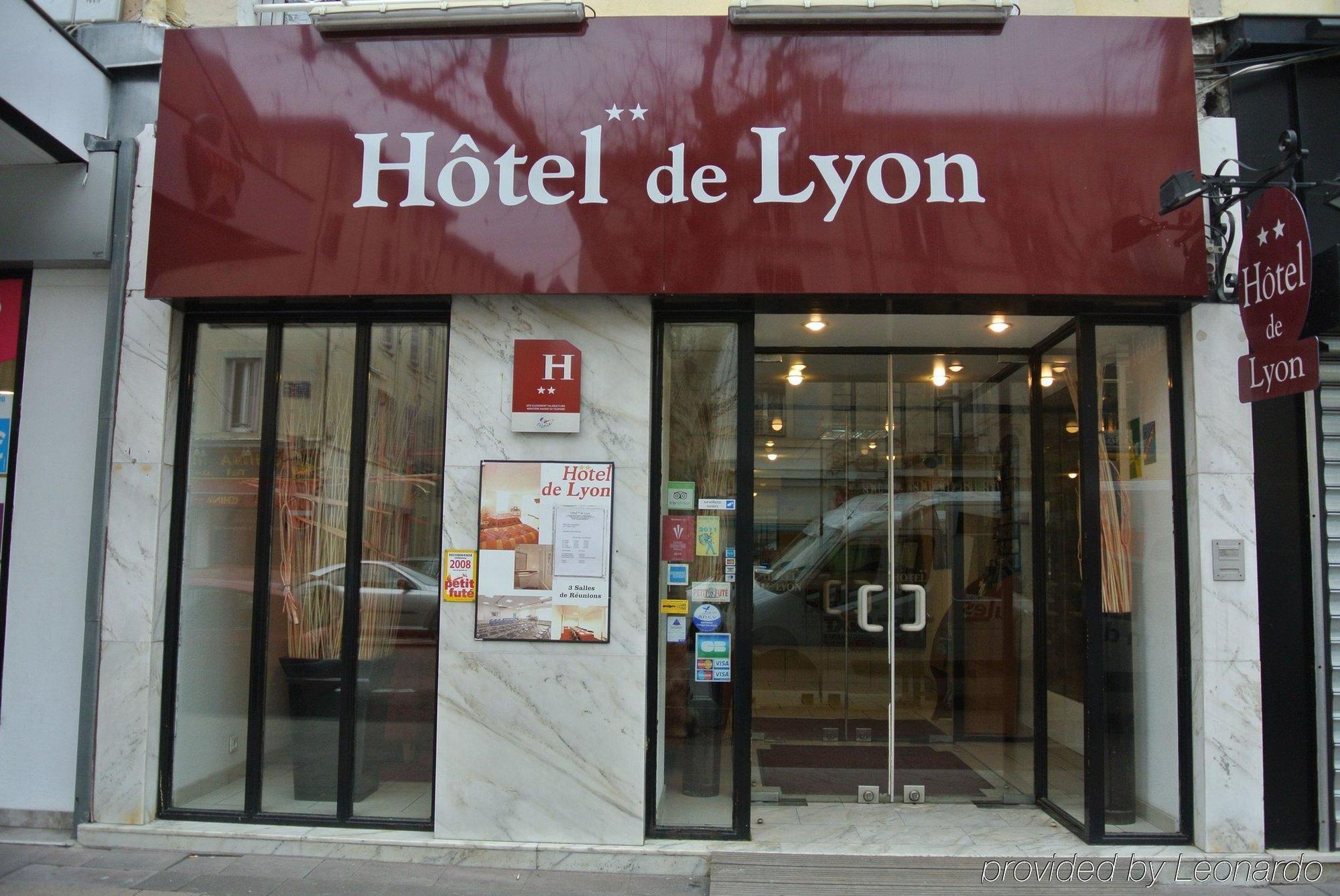 Hotel De Lyon Valence  Exterior foto
